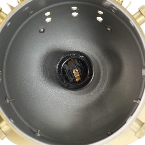  háromlábú tömör mangófa állólámpa 97 cm         