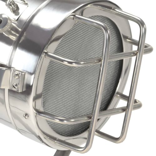  fekete háromlábú tömör mangófa állólámpa 97 cm