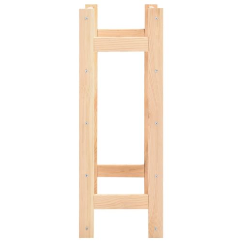  fenyőfa bortartó állvány 20 palackhoz