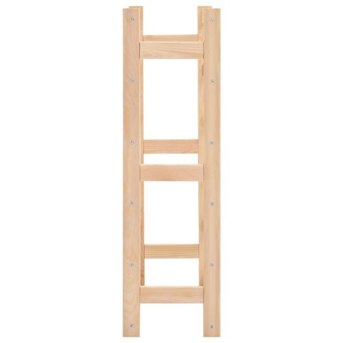  fenyőfa bortartó állvány 30 palackhoz