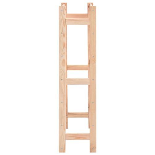  fenyőfa bortartó állvány 42 palackhoz