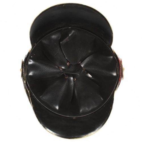  ezüstszínű antik német porosz harcos acélsisak LARP másolat