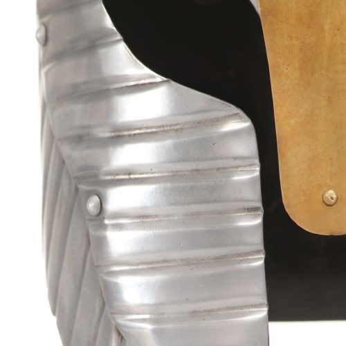  ezüstszínű középkori lovagi fantázia acélsisak LARP másolat