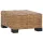  természetes rattan dohányzóasztal 47 x 47 x 28 cm