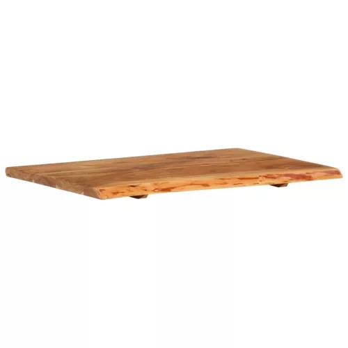  tömör akácfa fürdőszoba piperepolc 80x52x2,5 cm