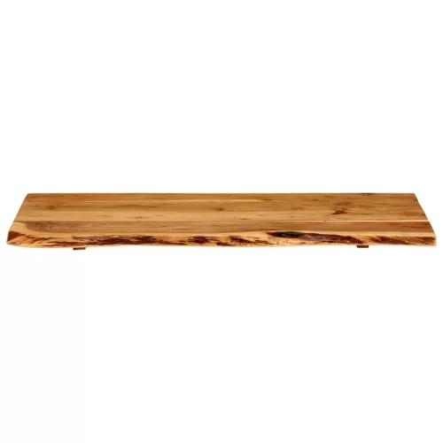  tömör akácfa fürdőszoba piperepolc 100x52x2,5 cm