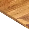 tömör akácfa fürdőszoba piperepolc 100x52x2,5 cm