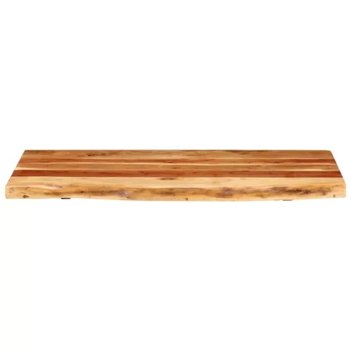  tömör akácfa fürdőszoba piperepolc 100x52x3,8 cm