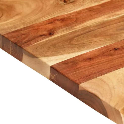  tömör akácfa fürdőszoba piperepolc 100x52x3,8 cm