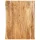 tömör akácfa asztallap 80 x (50-60) x 2,5 cm