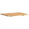  tömör akácfa asztallap 80 x (50-60) x 2,5 cm