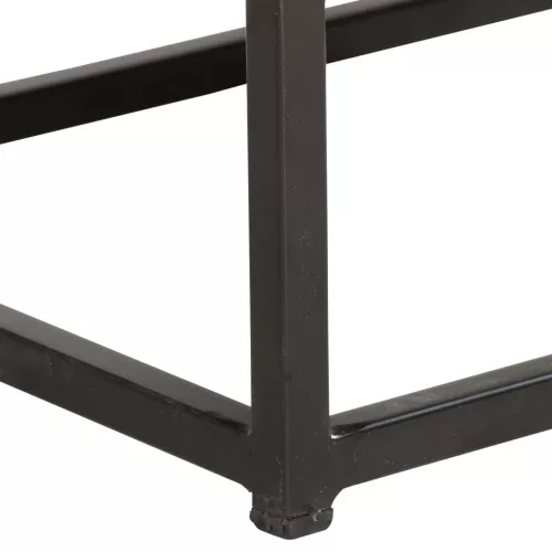  tömör újrahasznosított fa fiókos szekrény 45 x 30 x 105 cm