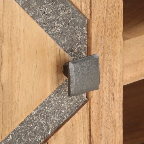  tömör akácfa dohányzóasztal 90 x 45 x 40 cm