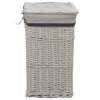  fehér fűzfa szennyeskosár