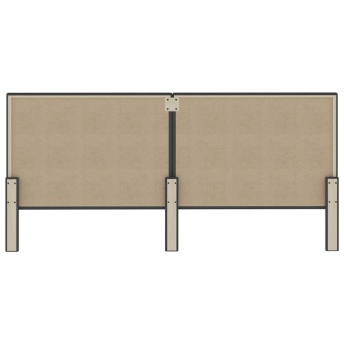  sötétszürke szövet fejvég 200 x 200 cm 