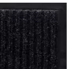  fekete PVC lábtörlő 117x220 cm