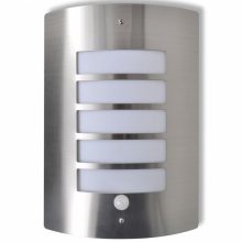   VID Rozsdamentes acél kültéri fali lámpa mozgásérzékelővel