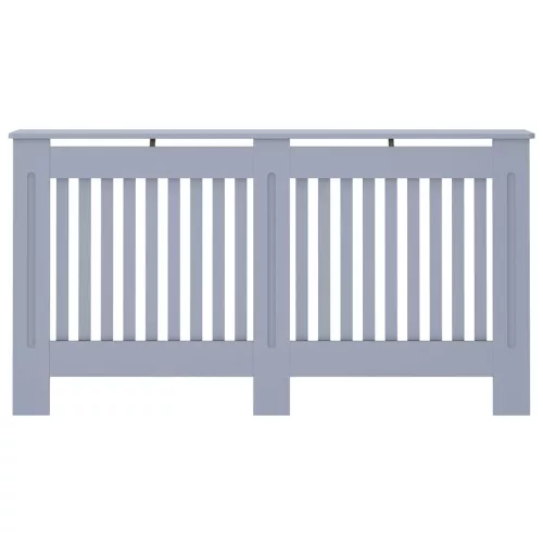  antracitszürke MDF radiátorburkolat 152 x 19 x 81,5 cm