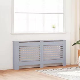  antracitszürke MDF radiátorburkolat 172 x 19 x 81,5 cm