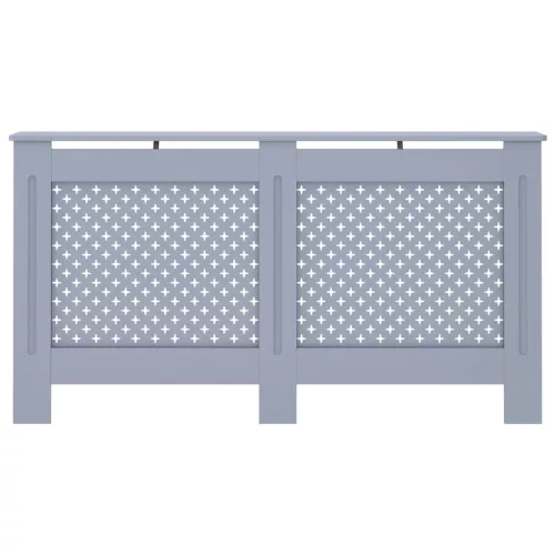  antracitszürke MDF radiátorburkolat 152 x 19 x 81,5 cm