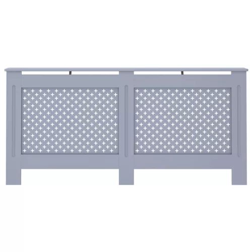  antracitszürke MDF radiátorburkolat 172 x 19 x 81,5 cm