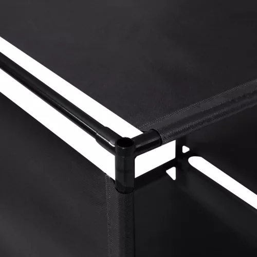  szövet lépcsős díszpolc 130 x 45 x 170 cm