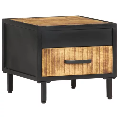  nyers mangófa éjjeliszekrény 40 x 40 x 35 cm