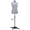  szürke női állítható próbababa M-es méret 40-46