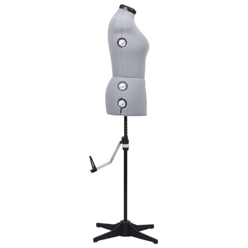  szürke női állítható próbababa M-es méret 40-46