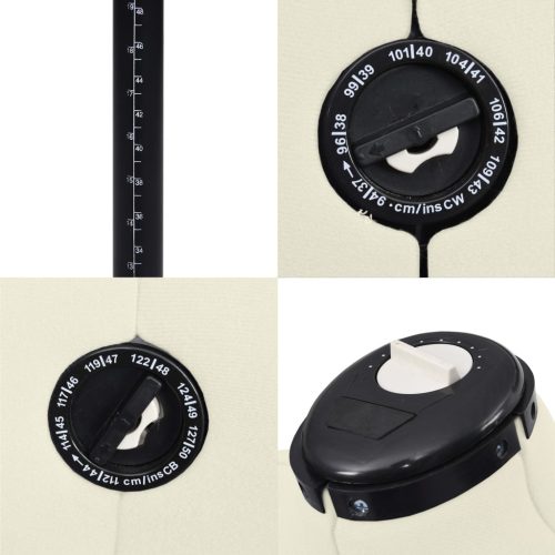  krémszínű női állítható próbababa L-es méret 44-50