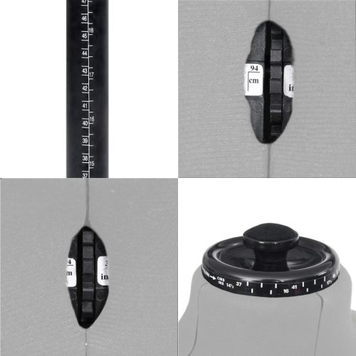  szürke férfi állítható próbababa 37-45 méretű