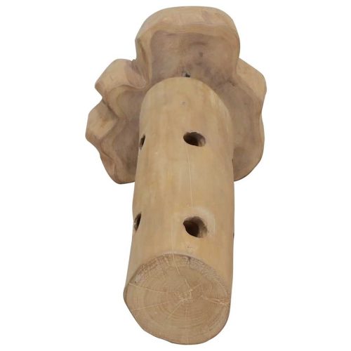  tömör tíkfa bortartó állvány 8 palackhoz 40 x 30 x 80 cm