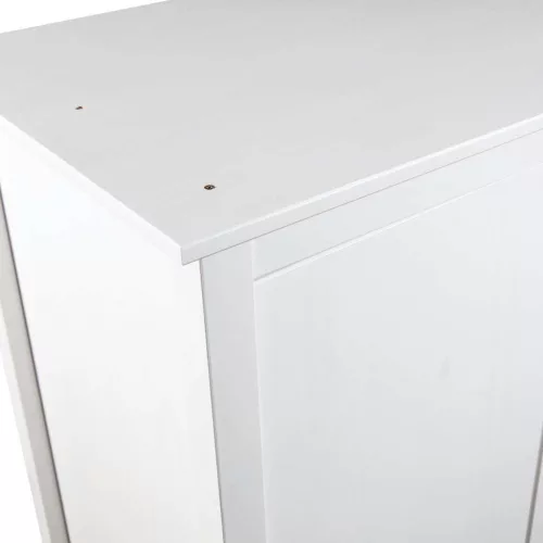  Hill fehér 2 ajtós tömör fenyőfa ruhásszekrény 89 x 50 x 170 cm