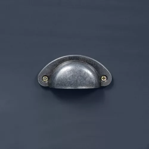  Hill szürke tömör fenyőfa tálalószekrény 125 x 40 x 80 cm