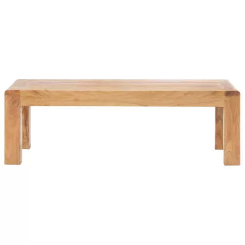  tömör akácfa dohányzóasztal mézszínű felülettel 110x60x35 cm