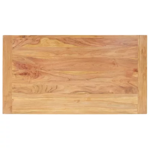  tömör akácfa dohányzóasztal mézszínű felülettel 110x60x35 cm