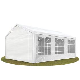 TP 3x6m standard rendezvénysátor, PE 350 - fehér