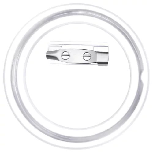  100 készlet akril 58 mm-es kitűző