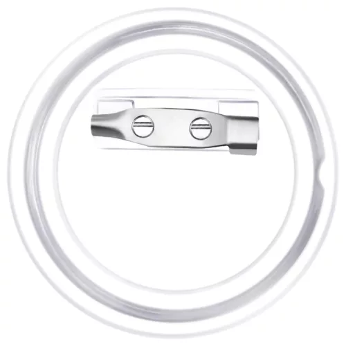  100 készlet akril 37 mm-es kitűző