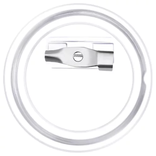  100 készlet akril 25 mm-es kitűző