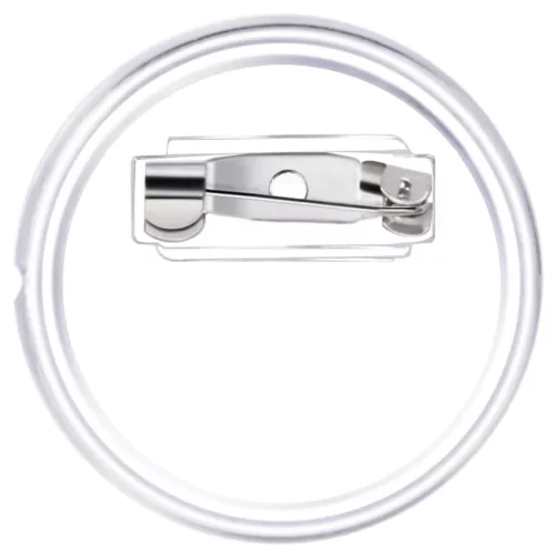  100 készlet akril 25 mm-es kitűző