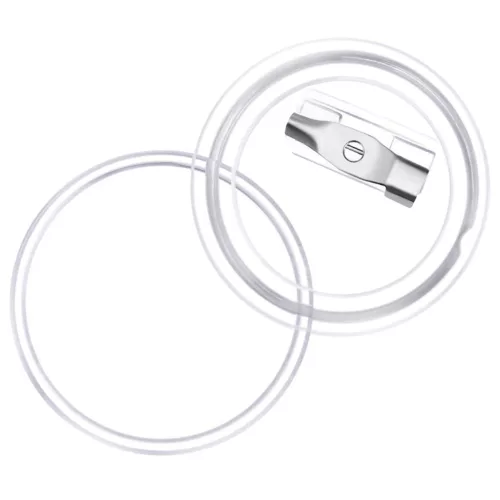  100 készlet akril 25 mm-es kitűző