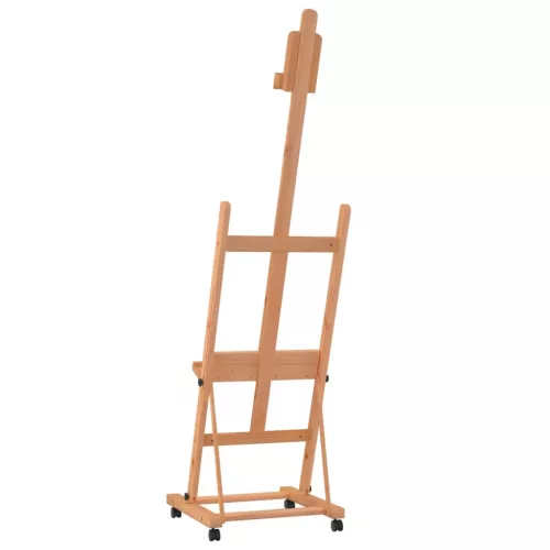  tömör bükkfa festőállvány 55x53,5x178 cm