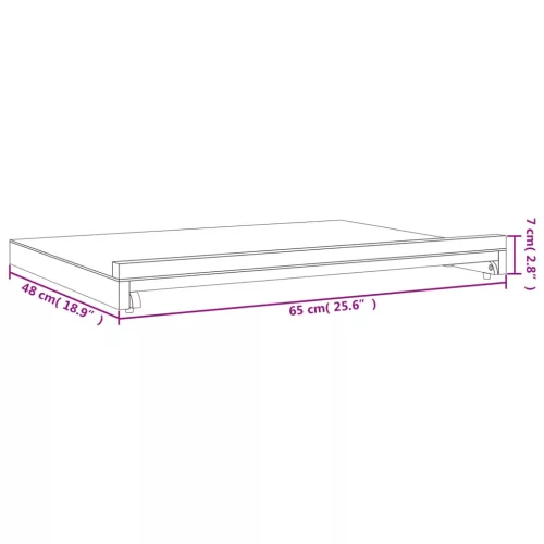  tömör bükkfa asztali festőállvány 65 x 48 x 7 cm