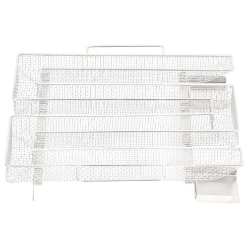  4 oldalas rozsdamentes acél hidegfüst-generátor 22,5 cm