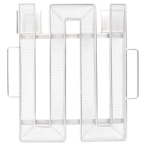  4 oldalas rozsdamentes acél hidegfüst-generátor 22,5 cm