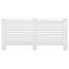  2 db fehér MDF radiátorburkolat 172 x 19 x 81,5 cm
