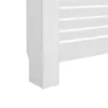  2 db fehér MDF radiátorburkolat 172 x 19 x 81,5 cm