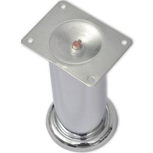  8 darab kerek króm kanapéláb 180 mm