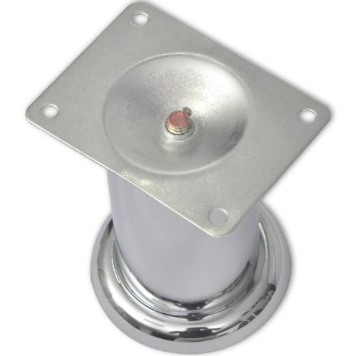  8 db kerek króm kanapéláb 60 mm